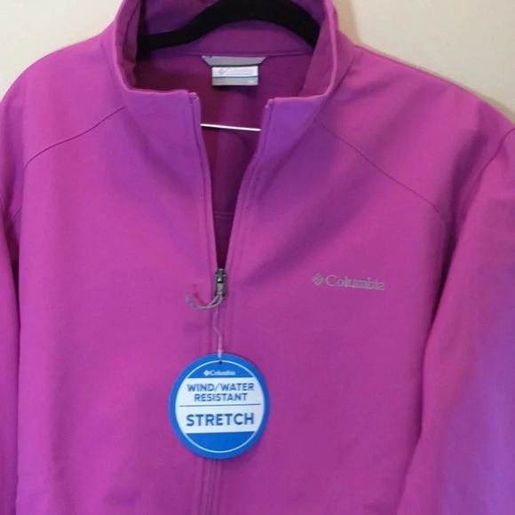 NWT Columbia Fuchsia Jacket Size 2X - Picture 1 of 9